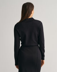 Slim Fit poloshirt van jersey