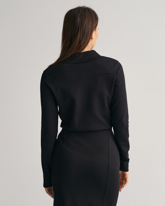 Slim Fit poloshirt van jersey