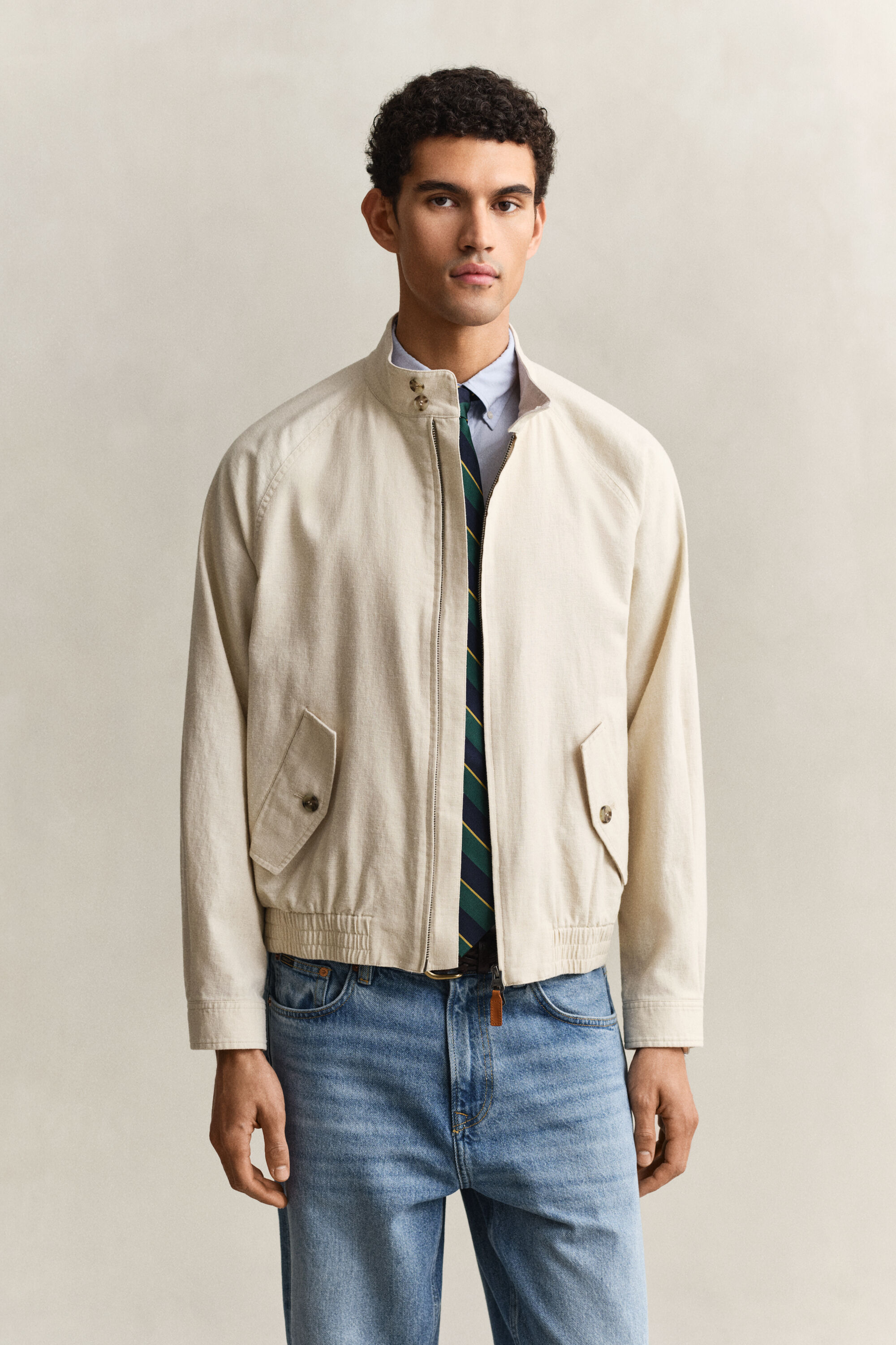 Harrington jack van linnenmix