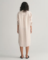 Linnen overhemdjurk met strepen