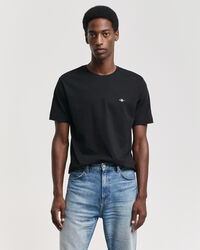 Seasonal Essential geborduurd Archive Shield T-shirt