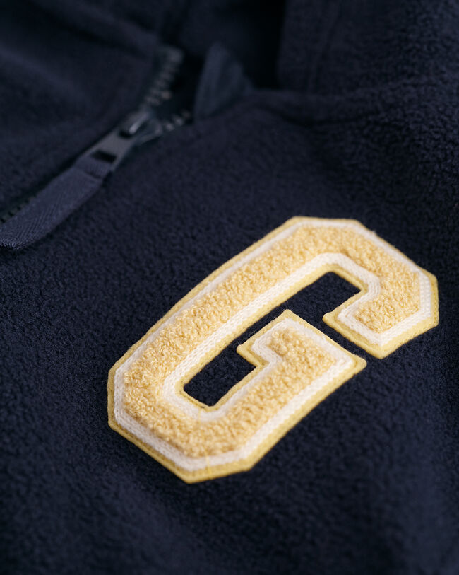 Kids Fleece hoodie met ritssluiting