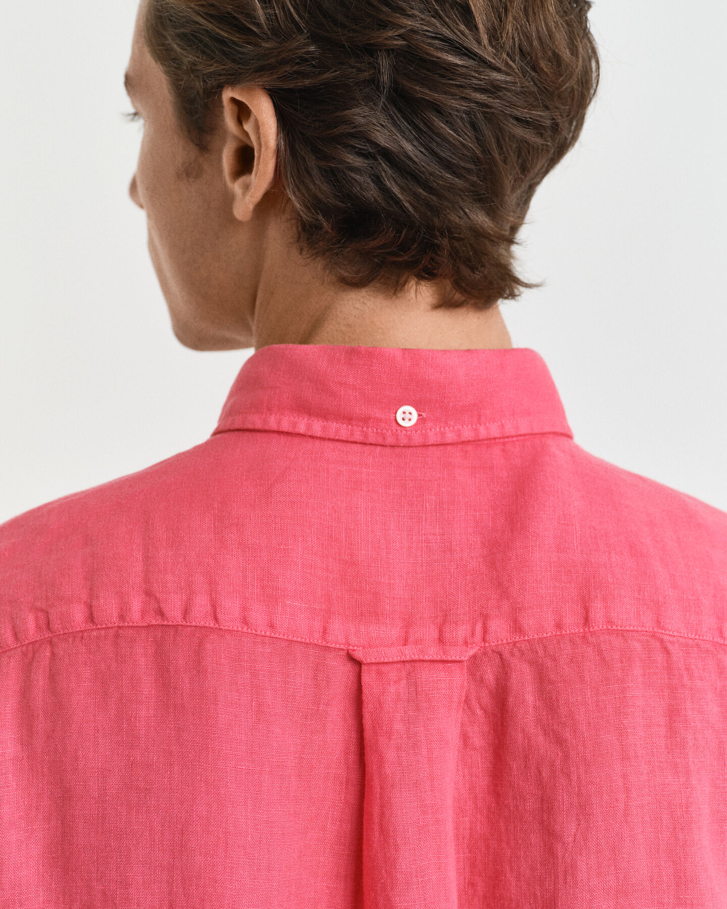 Regular Fit speciaal geverfd linnen overhemd