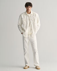 Loose Fit jeans in wit