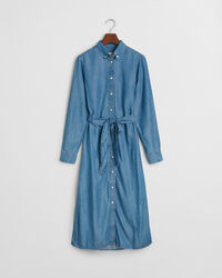 Overhemdjurk van chambray