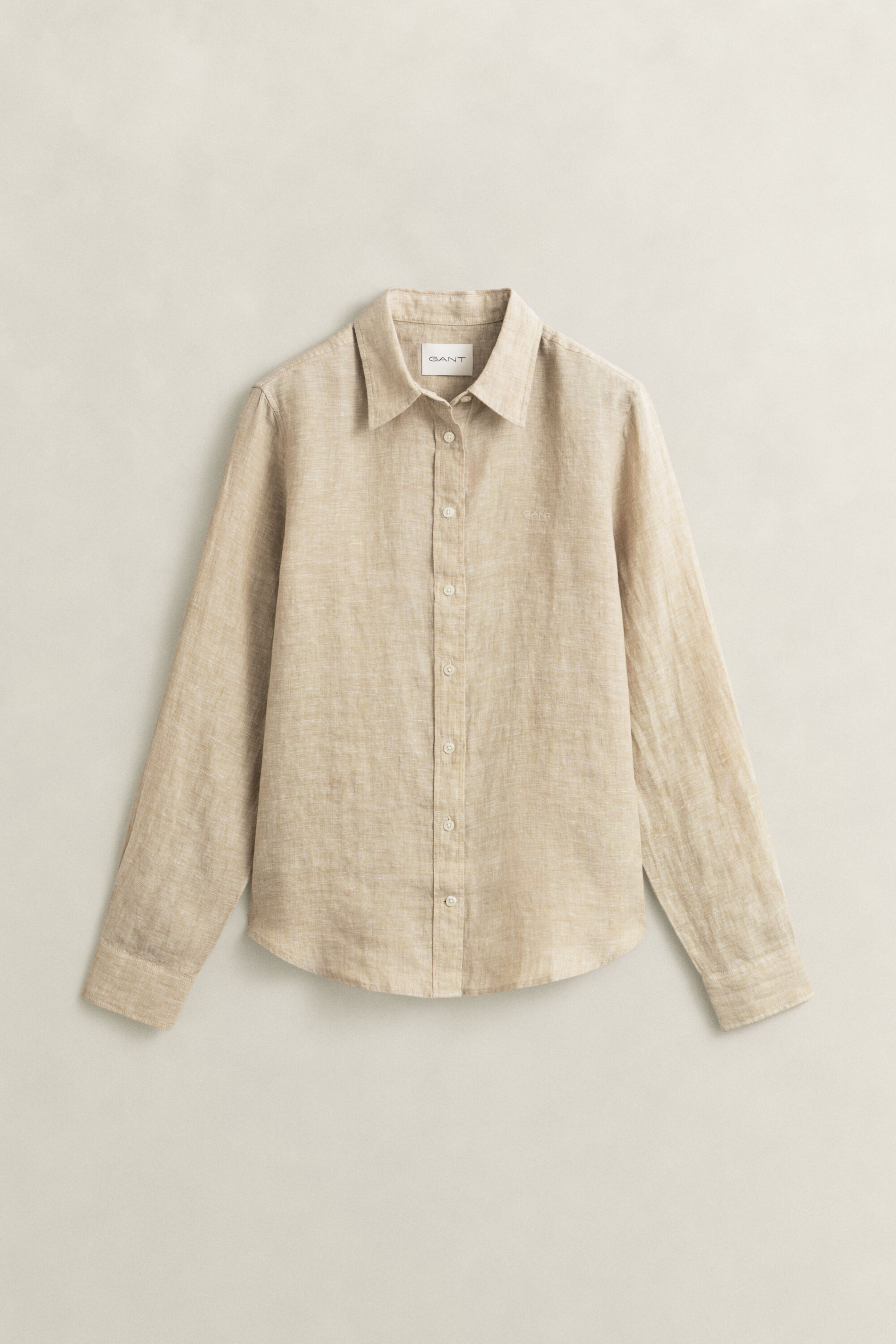 Regular Fit linnen overoverhemd