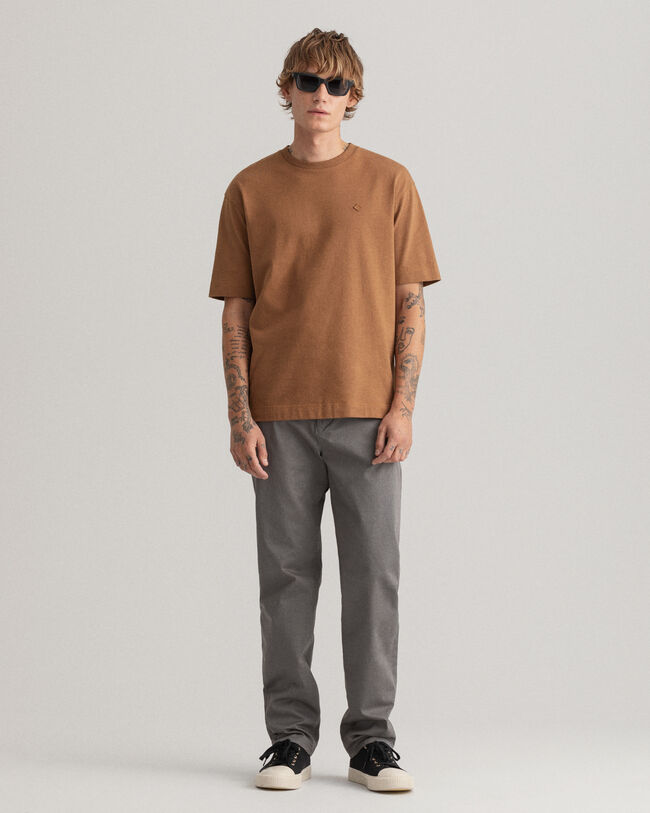 Allister Regular Fit chino van keperstof