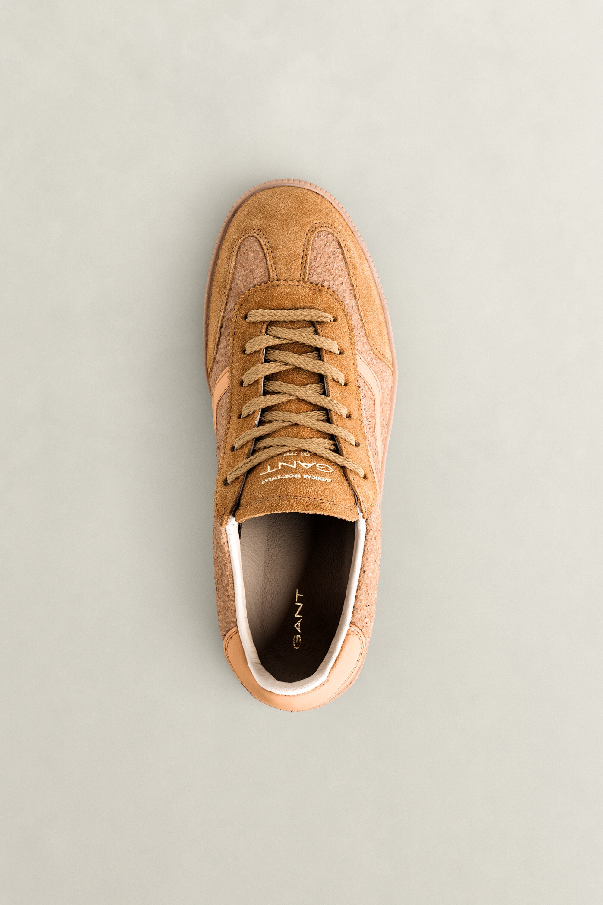 Cuzima sneakers van wol-suède