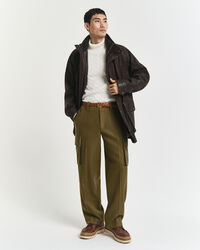 Katoenen kabelcoltrui