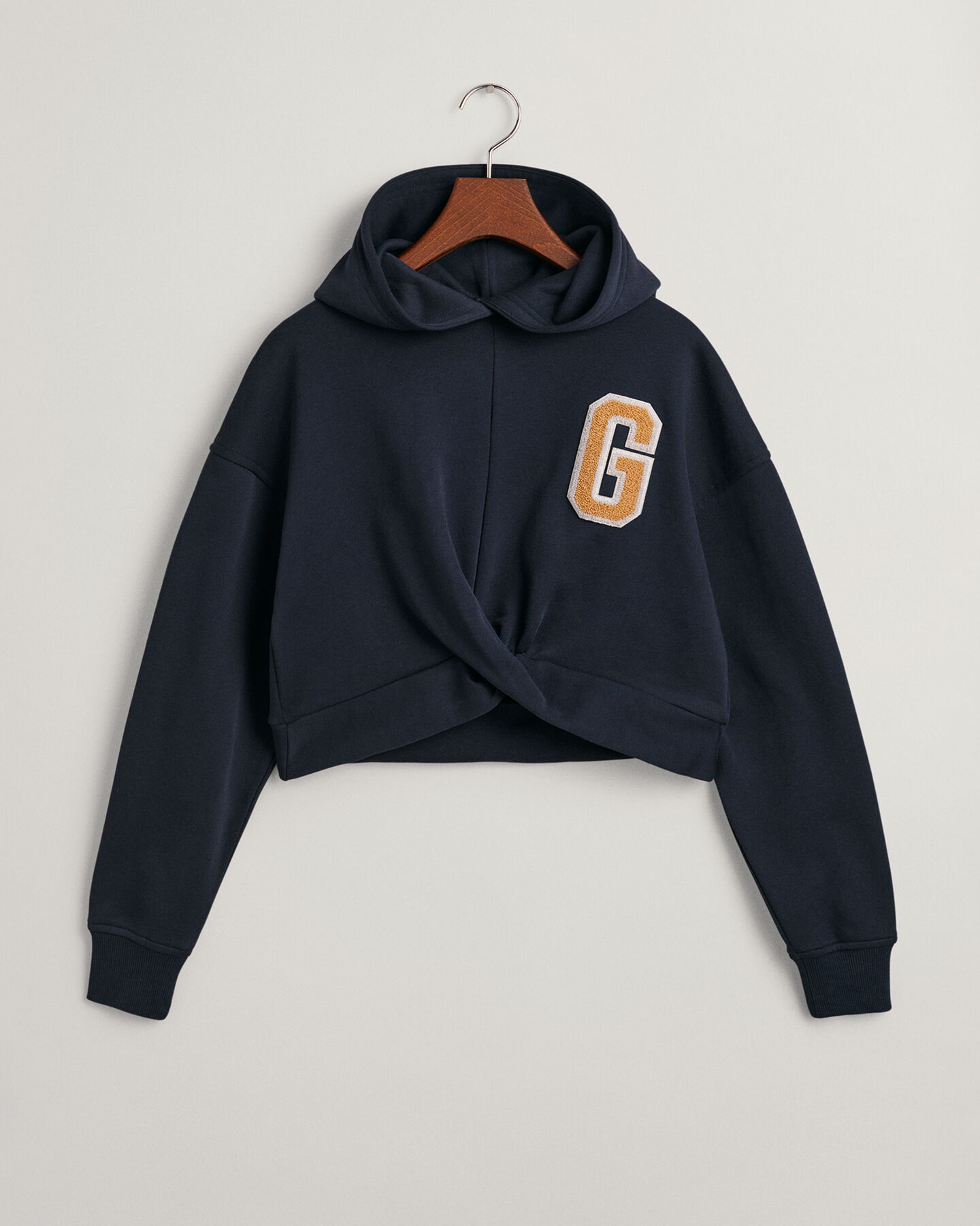 Teen Girls hoodie met gedraaide knoop