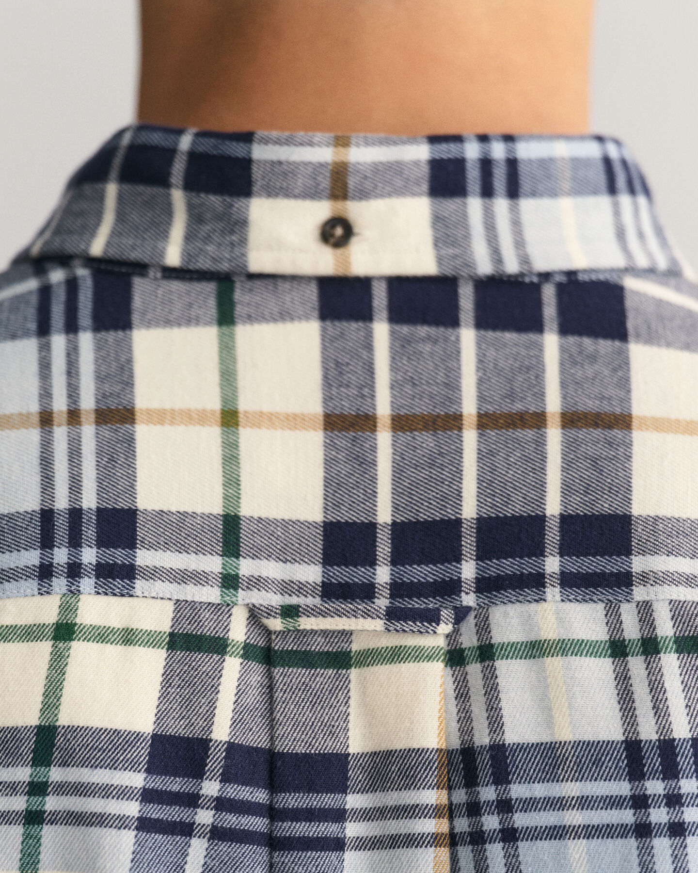 Regular Fit flanellen overhemd met Schotse ruit