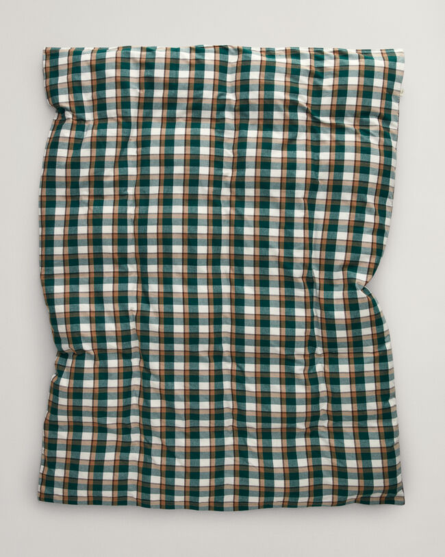 Flanellen tweepersoonsdekbedovertrek