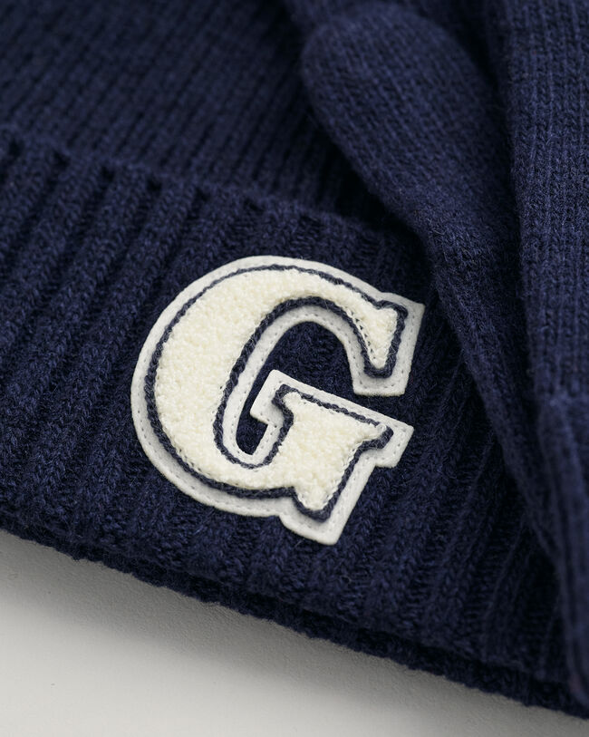 Cadeauset met G-badge beanie & handschoenen