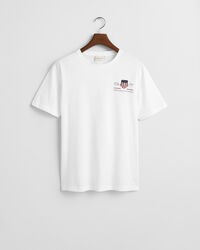 Geborduurd Archive Shield T-shirt