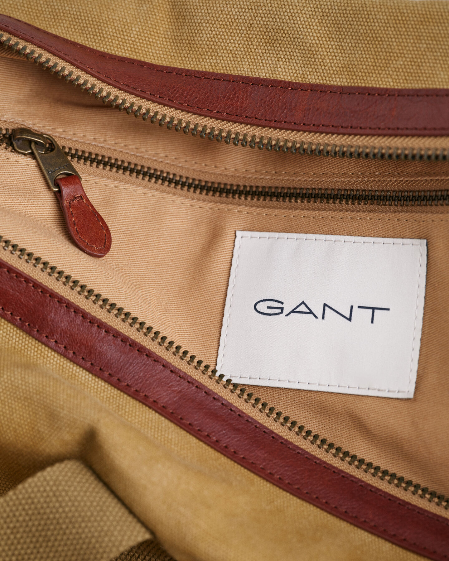 Duffeltas van gewassen canvas