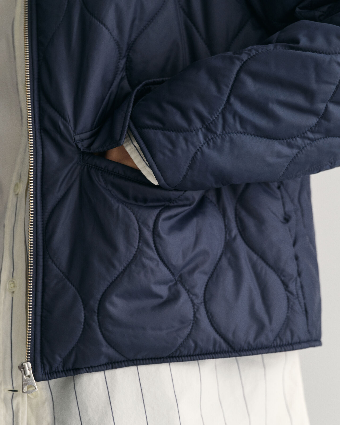 Jack met gewatteerde kraag