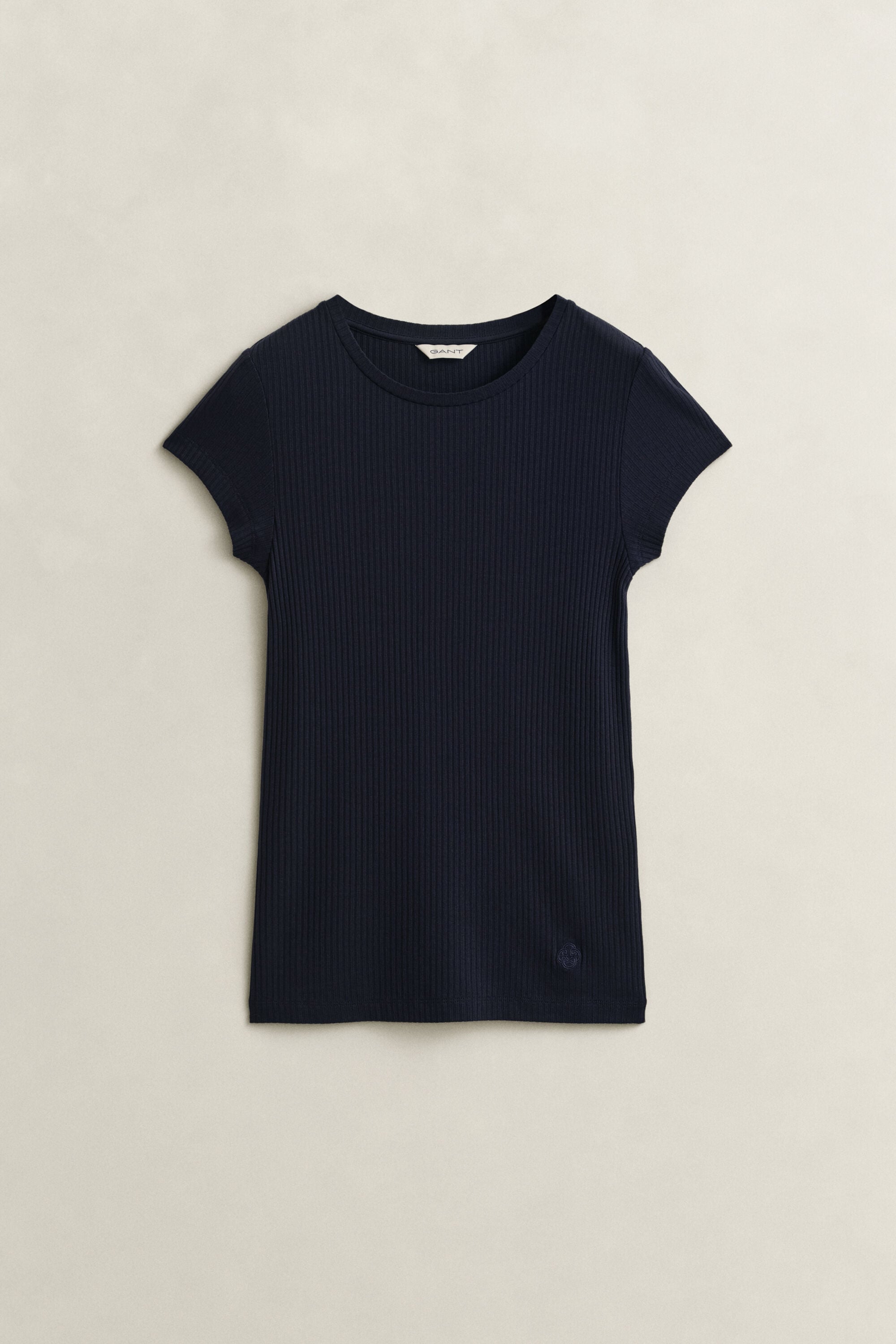 Nauwsluitend ribshirt