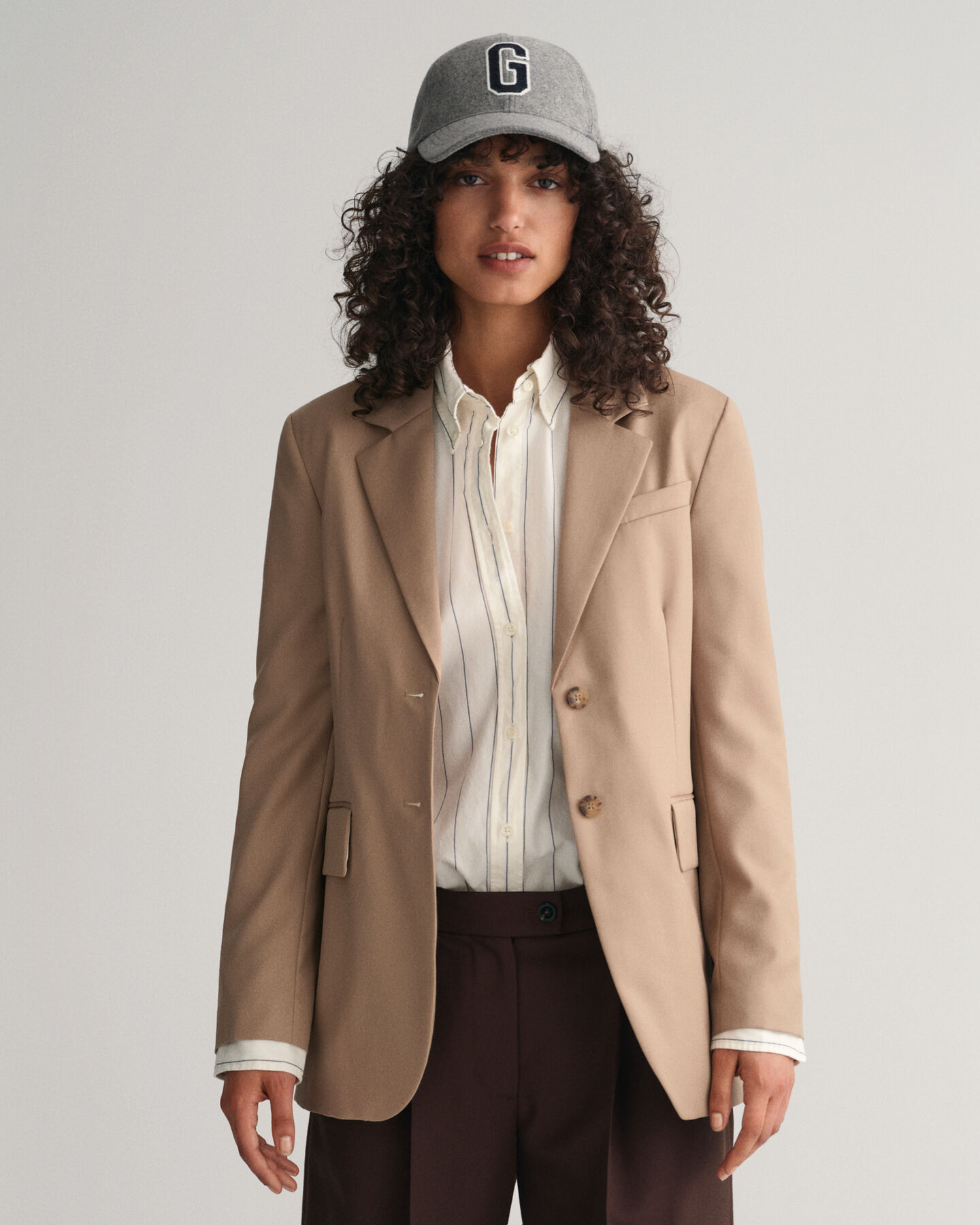 Regular Fit wollen blazer