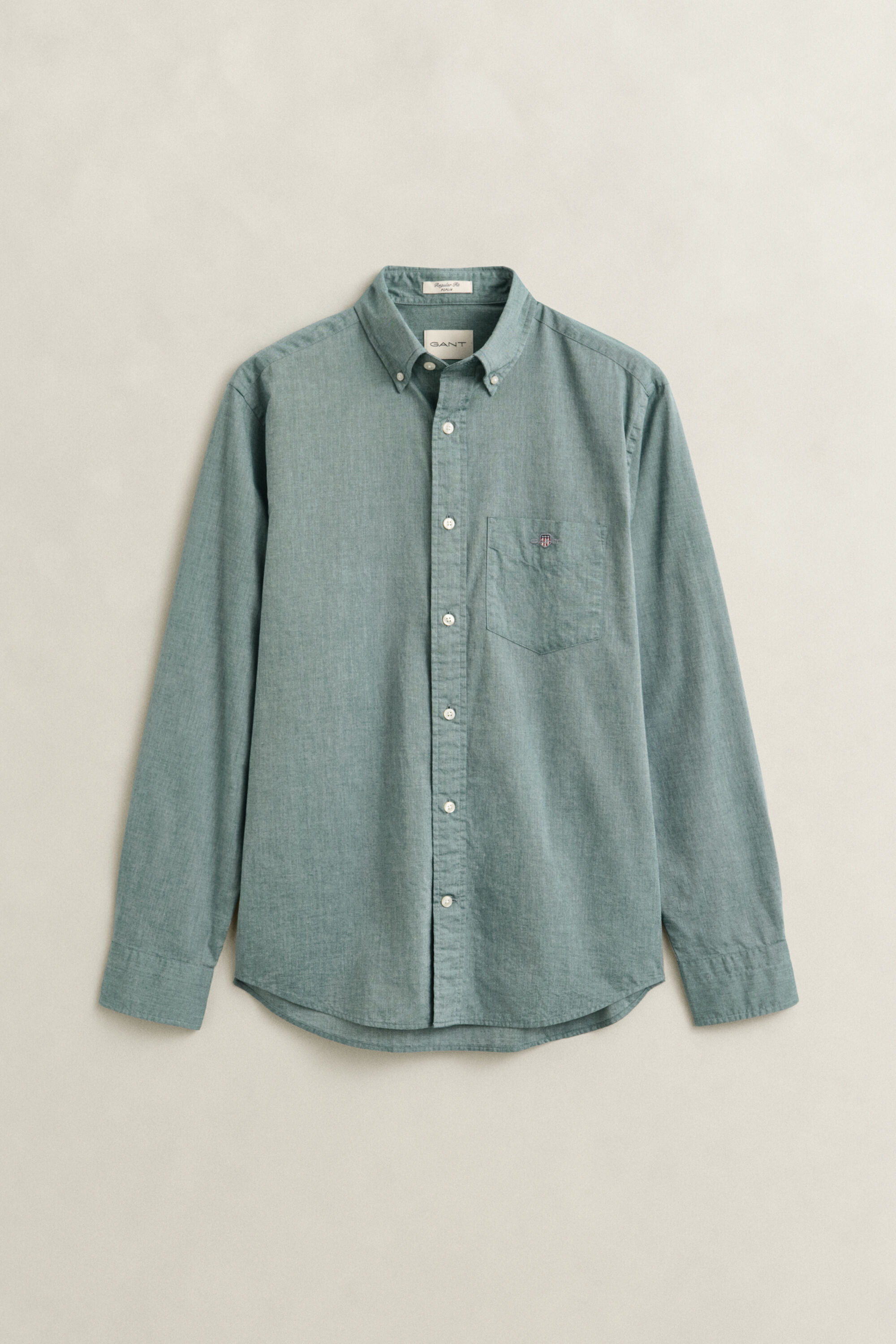 Regular Fit Classic overhemd van poplin
