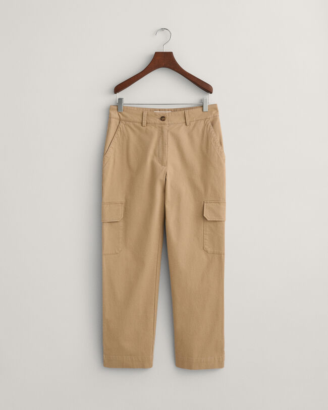 Slim Fit chino cargobroek