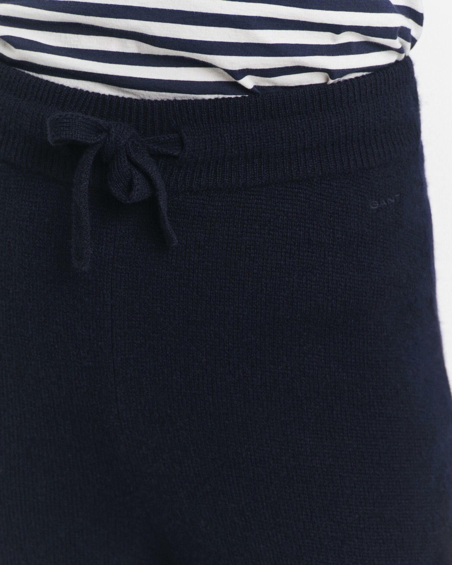 Broek van gebreide wol