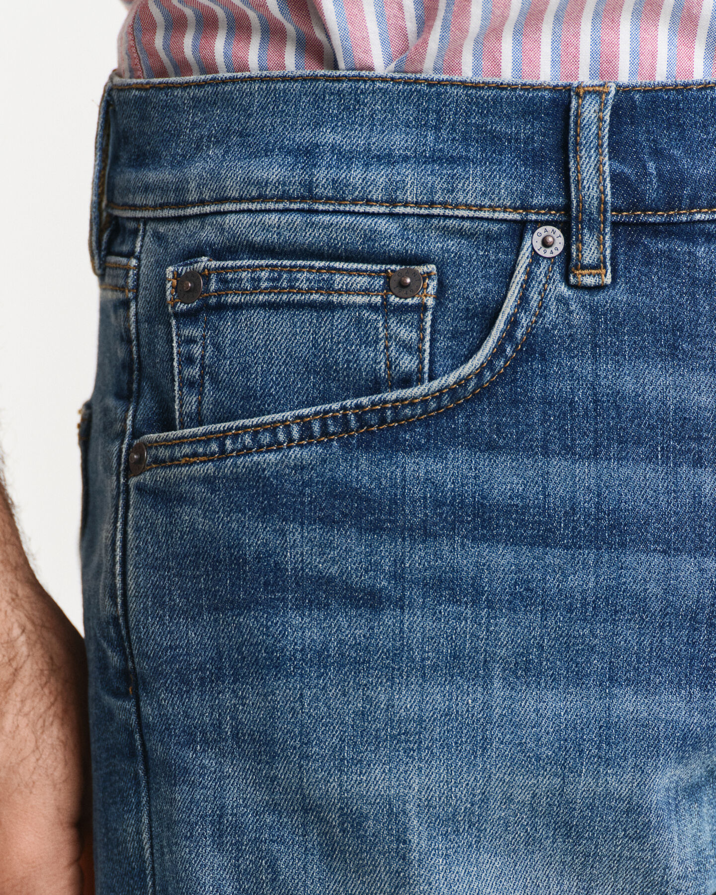 Regular Fit GANT jeansshort