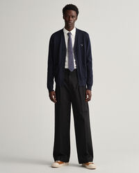 Classic katoenen vest met V-hals