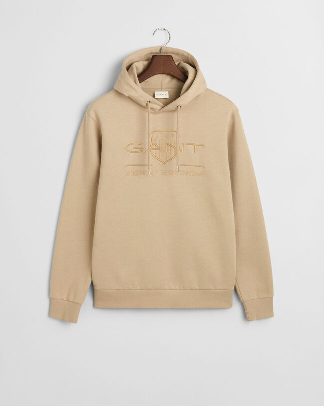 Tonal Shield hoodie