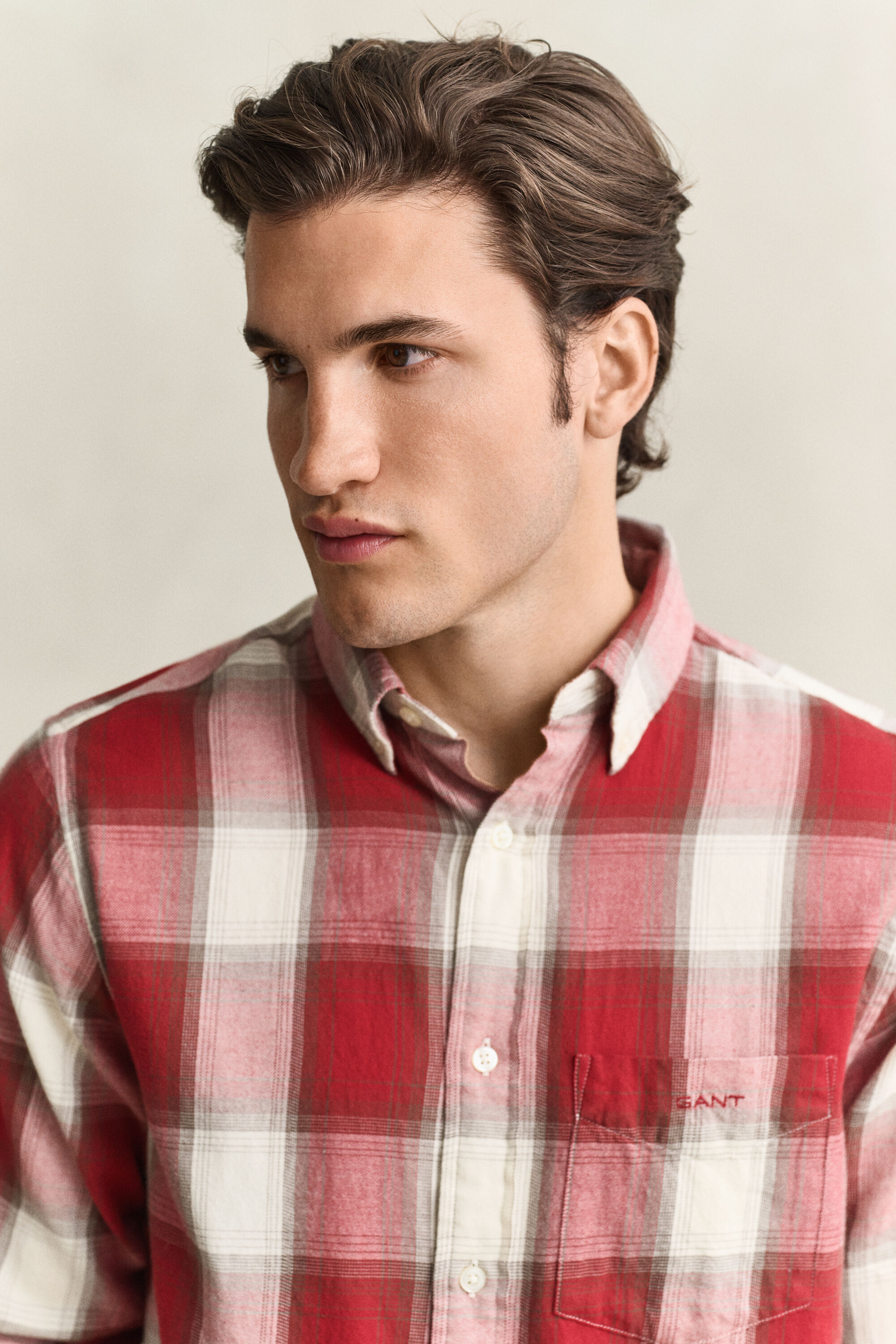 Geruit overhemd van Windblown-flanel