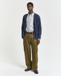 Vest van mouliné wolmix