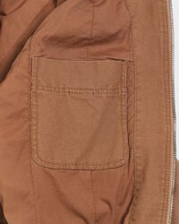 Canvas jack met capuchon