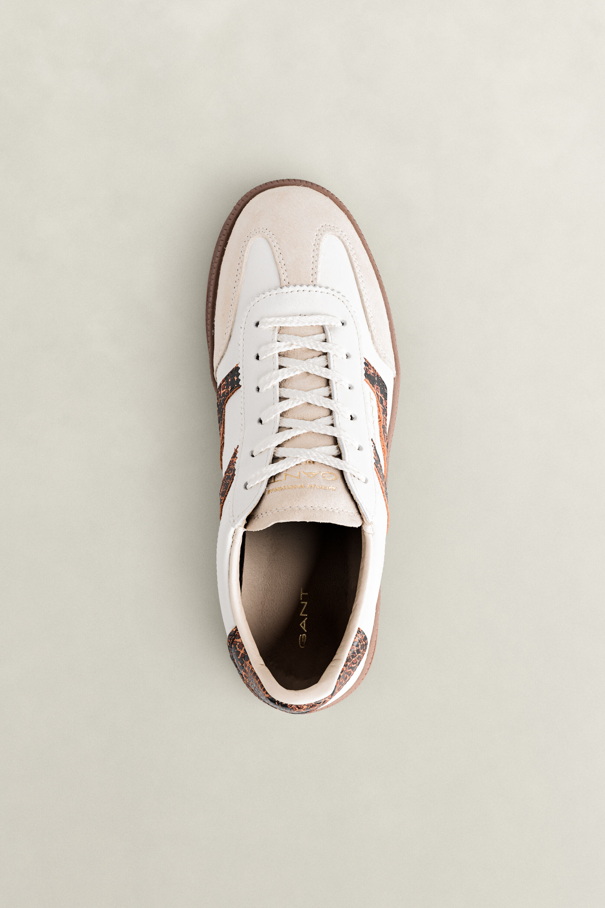Cuzima-sneakers van suède-leer