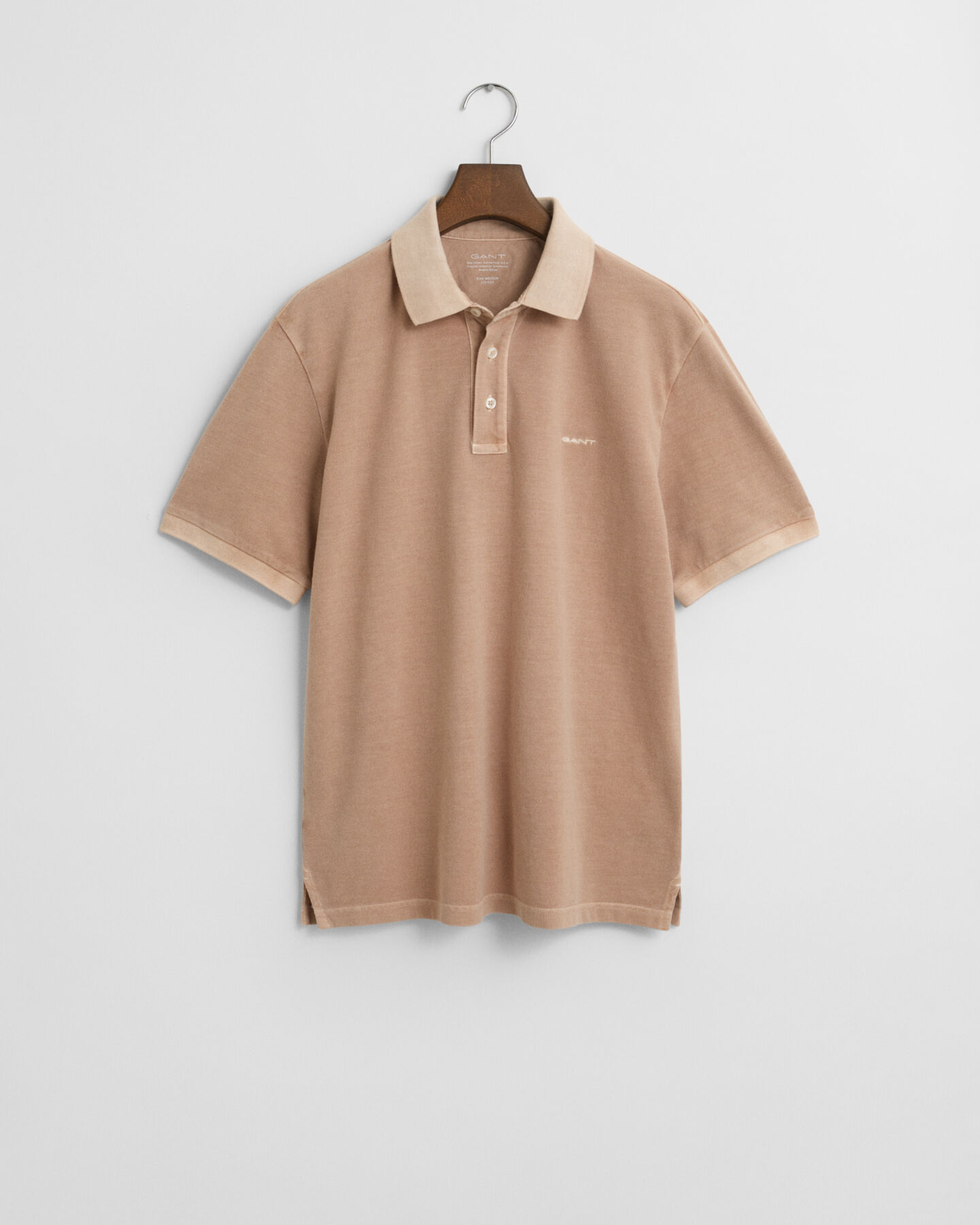 Sunfaded piqué poloshirt