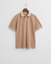 Sunfaded piqué poloshirt