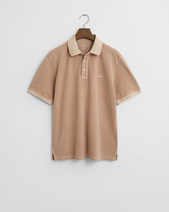 Sunfaded piqué poloshirt