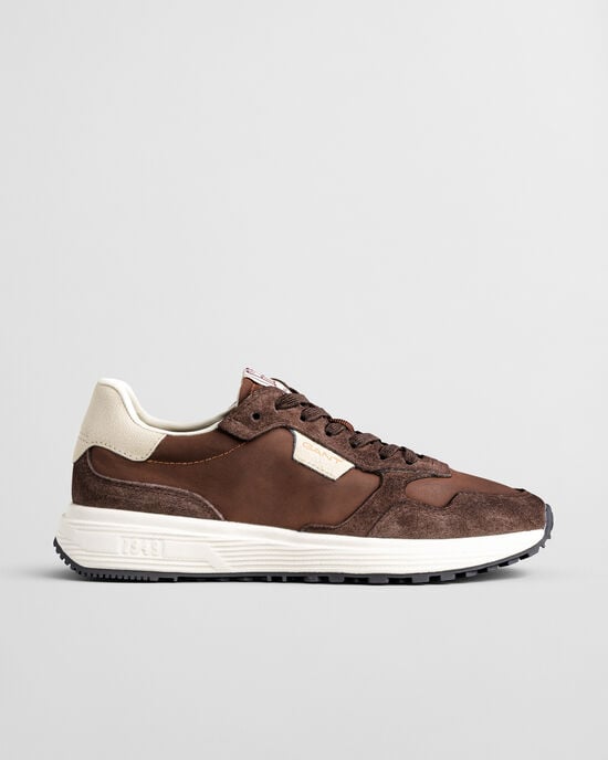 Beywin sneakers van suède en nylon