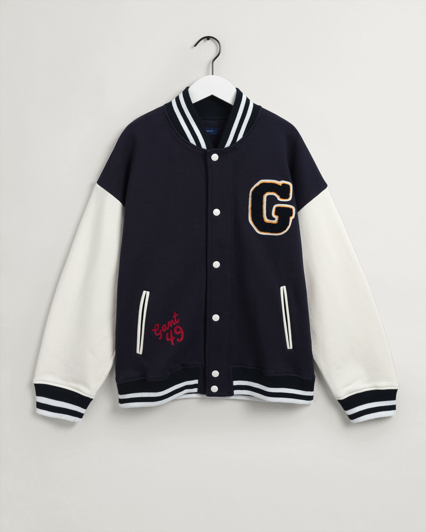 Teens GANT Varsity Jacket van jersey