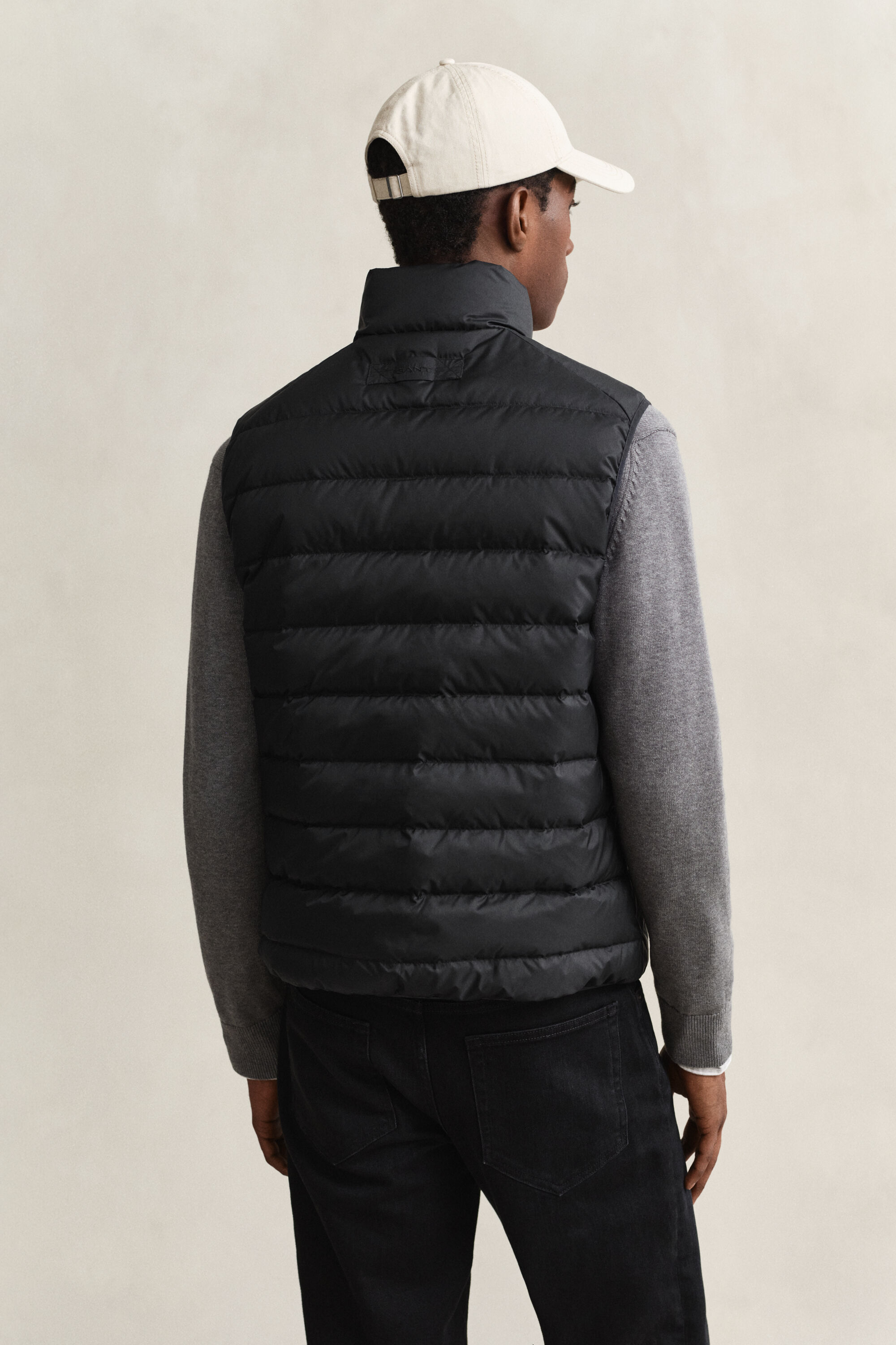 Lichte donsbodywarmer