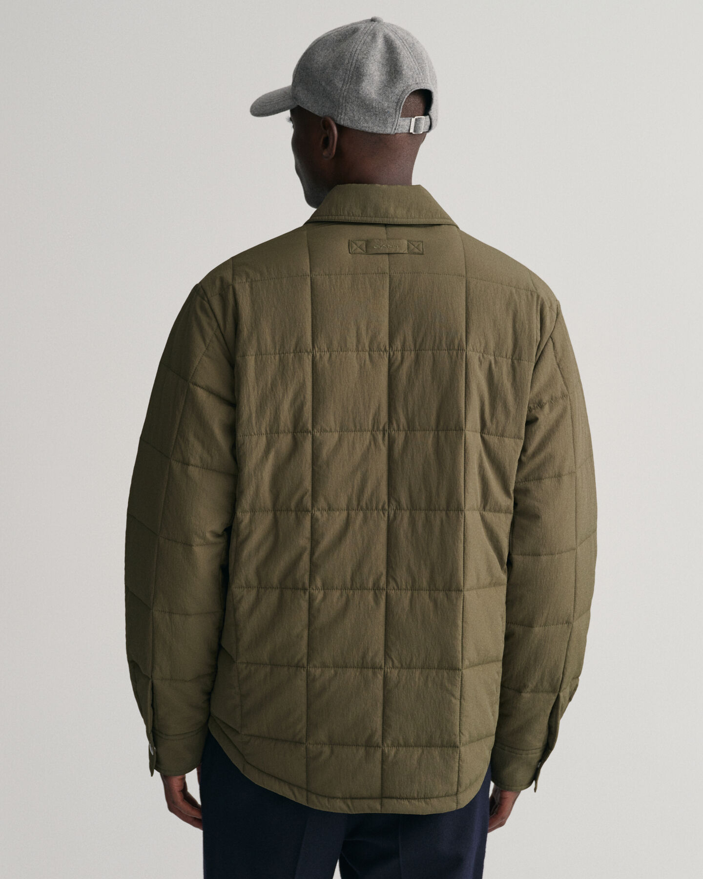 Gewatteerd overhemdjack