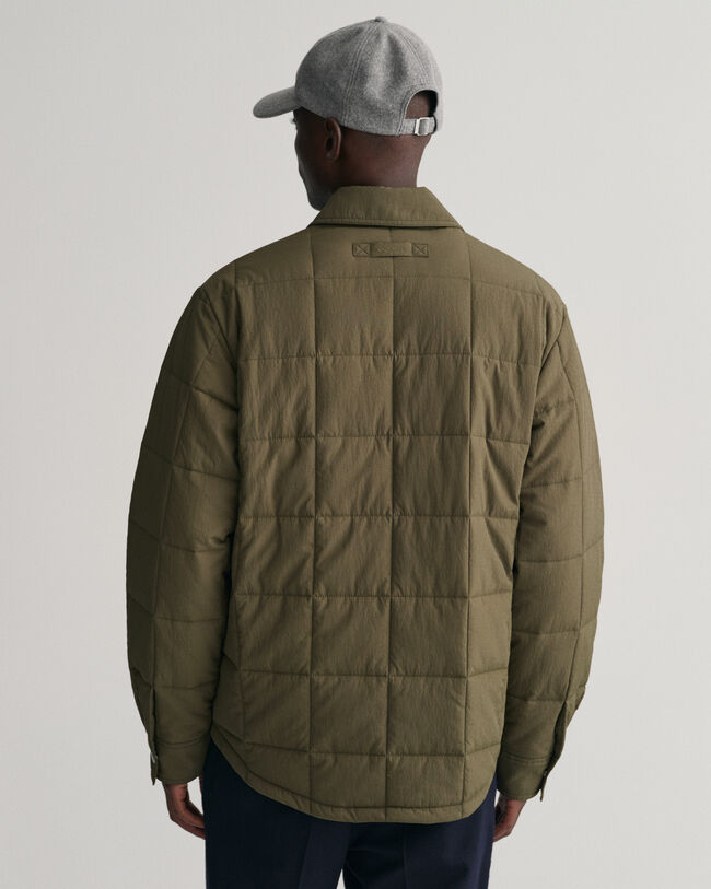 Gewatteerd overhemdjack