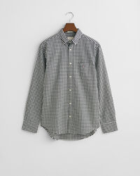 Regular Fit Classic overhemd met Gingham-ruitje van poplin