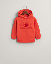 Kids Contrast Shield hoodie