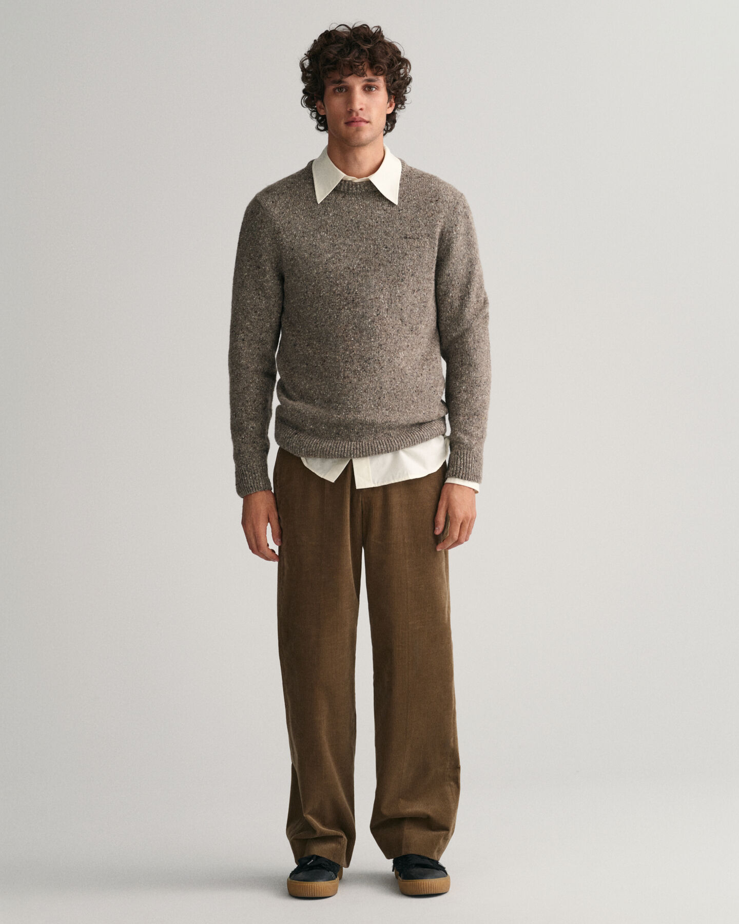 Corduroy kostuumbroek