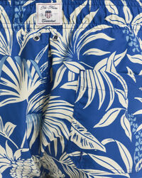 Zwemshort met tropische print