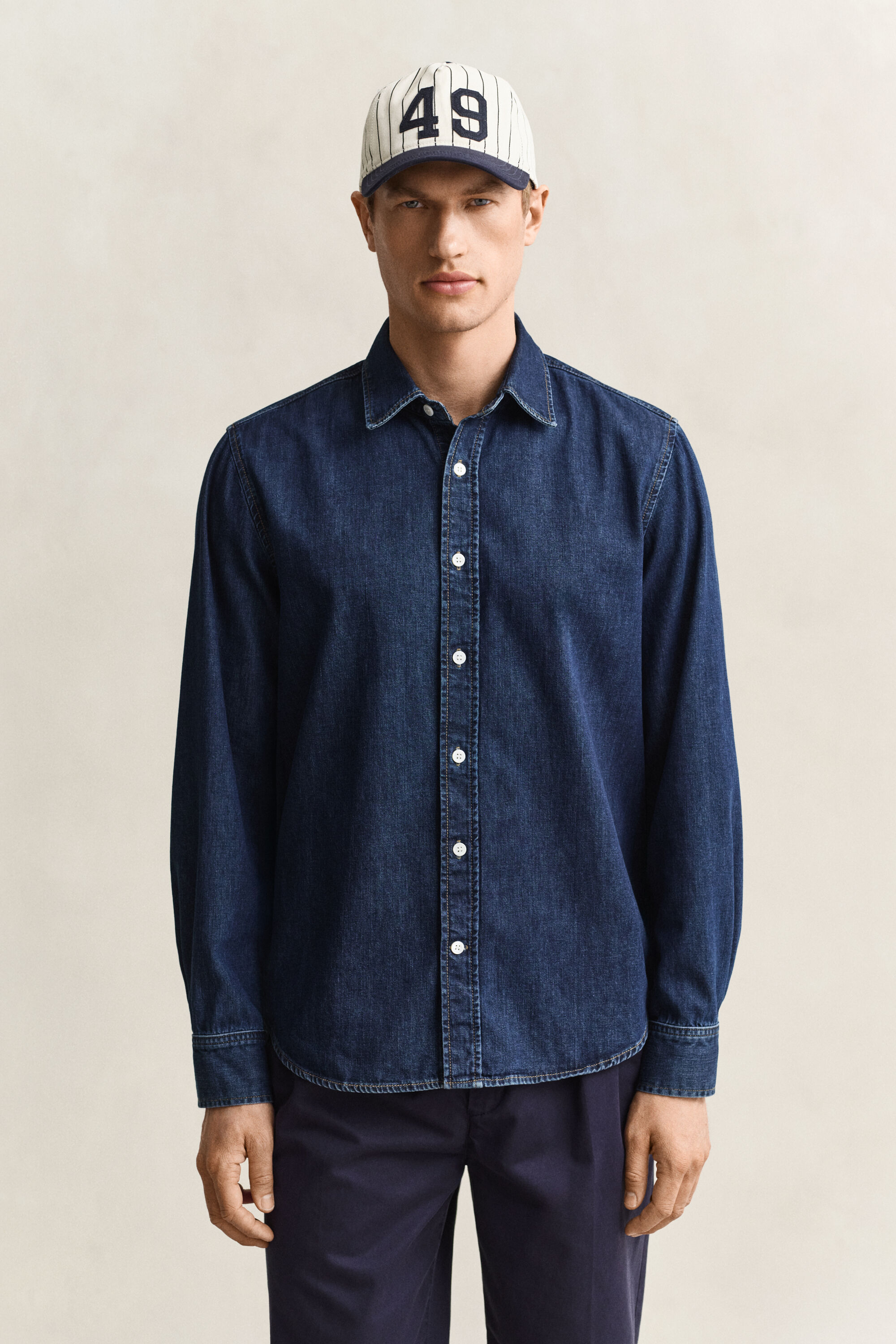 Denim overhemd
