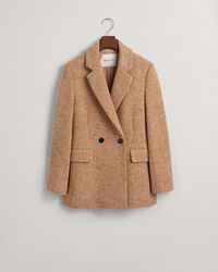 Regular Fit blazer met visgraatmotief