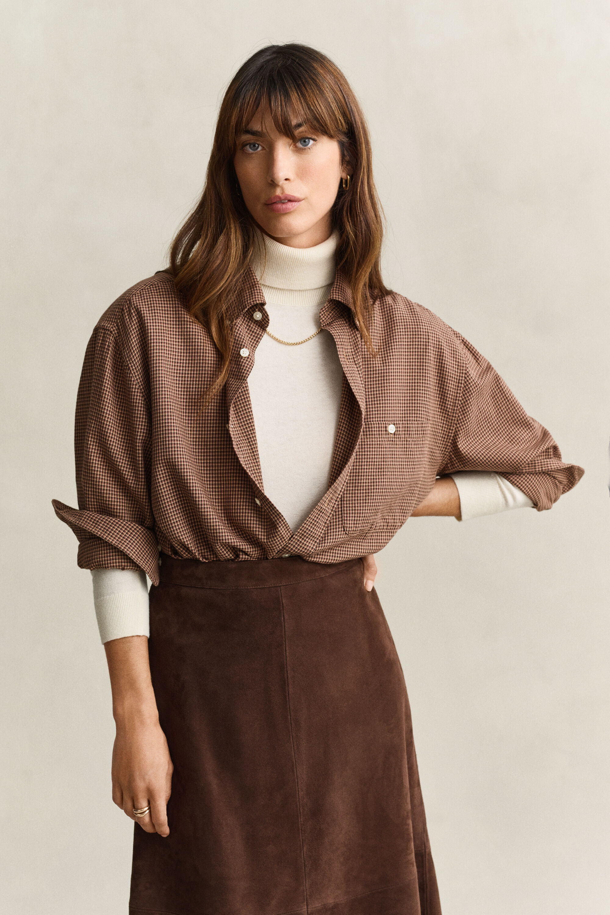 Member Exclusive geruit overhemd