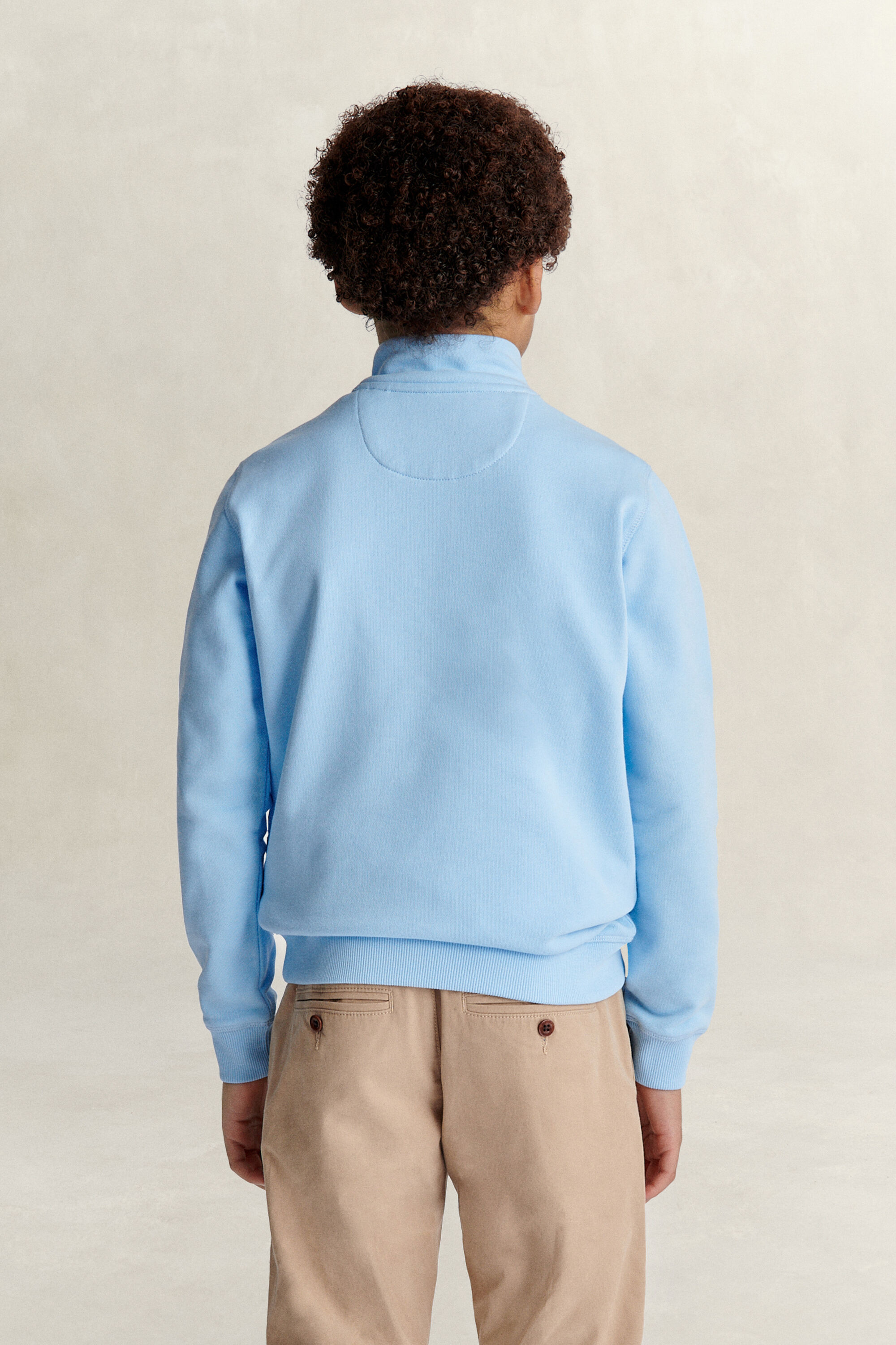 Teen Boys sweatshirt met korte rits