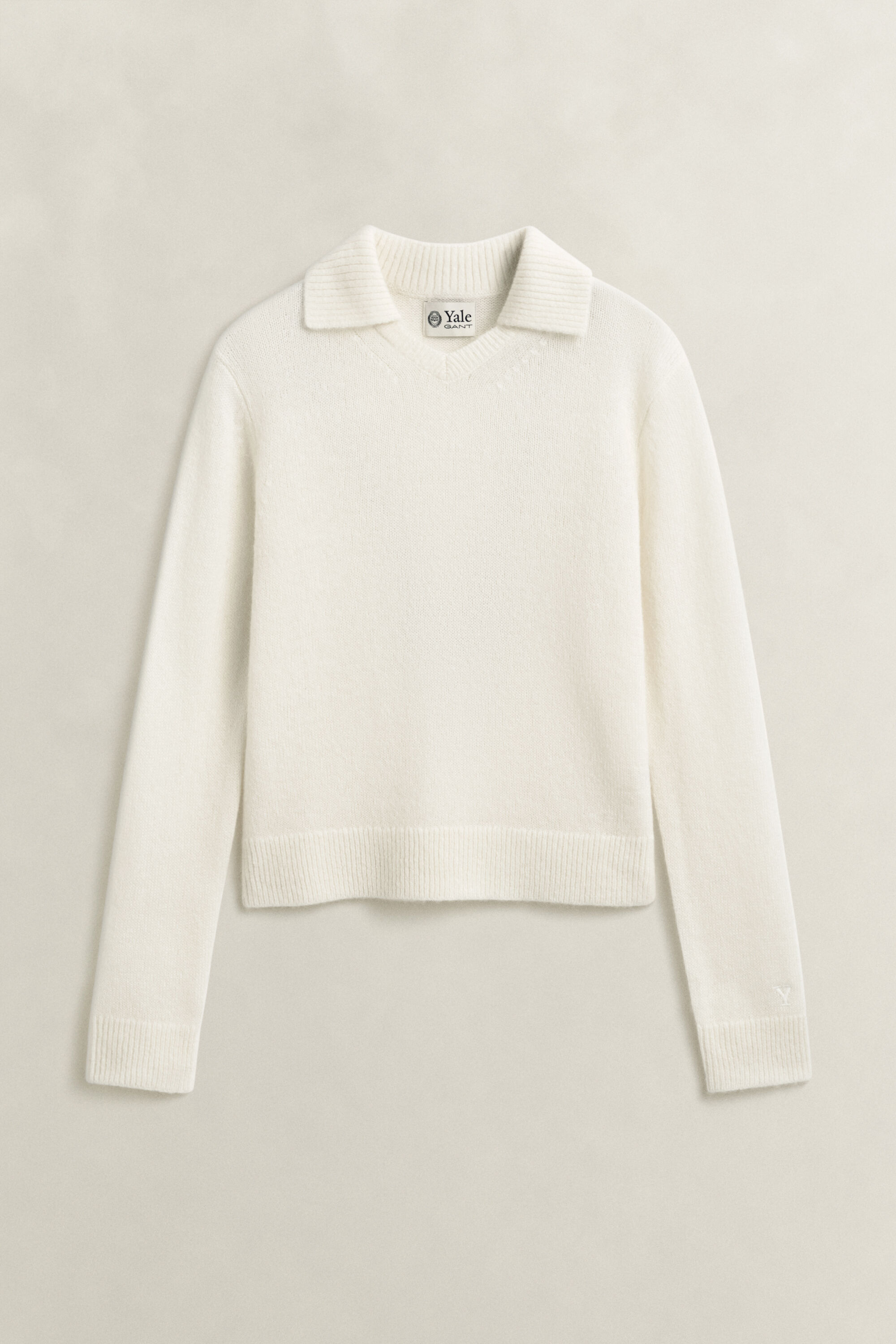 Gant x Yale trui met V-hals