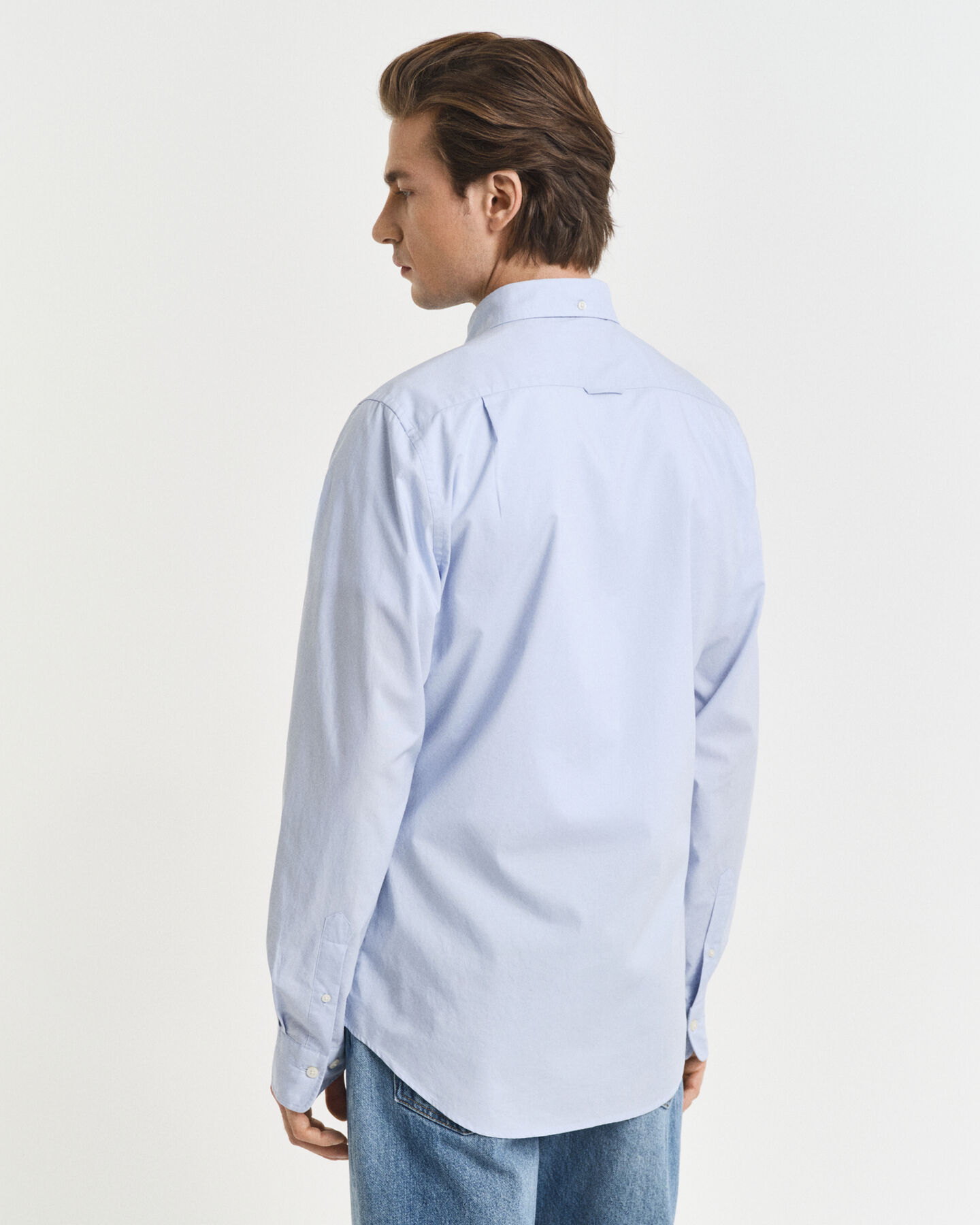 Slim Fit Classic overhemd van poplin